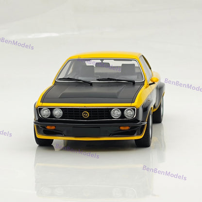 1:18 BOS Opel Manta TE2800 1975 Yellow/Black BOS068 Resin Car Limited Rare Used