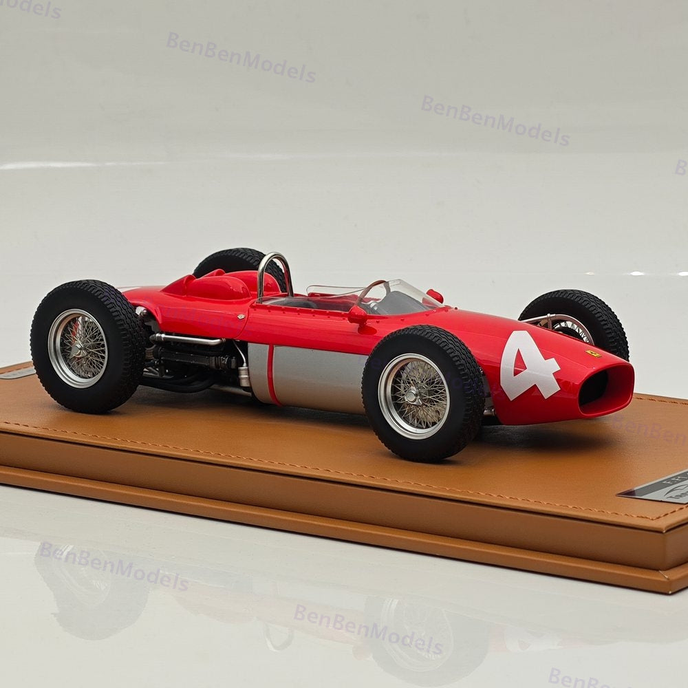 Tecno 1/18 Ferrari 156 F1 1962 German GP Test Lorenzo Bandini #4 TM18-308A