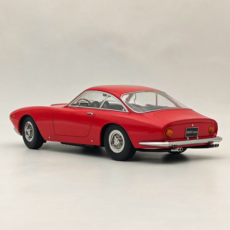 KK-Scale 1:18 Ferrari 250 GT Lusso 1962 Red Diecast Models Car Collection