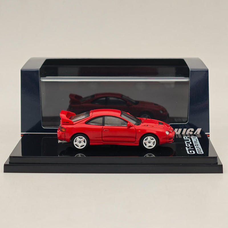 Hobby Japan 1/64 Toyota CELICA GT-FOUR ST205 JDM STYLE Red HJ642064AR Diecast Models Car Collection