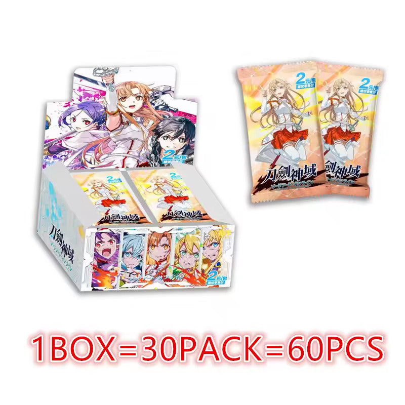 Sword Art Online Premium 30 Pack Booster Box Trading Card Anime CCG NEW Youka