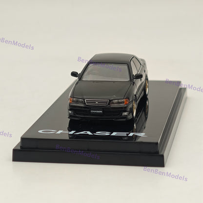 Hobby Japan 1/64 Toyota CHASER TOURER V (JZX100) 1998 JDM STYLE Black HJ644072BK