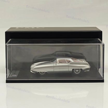 PMC 1/43 Alfa Romeo B.A.T. 9 1955 Silver Resin Model Car Limited Edittion 111