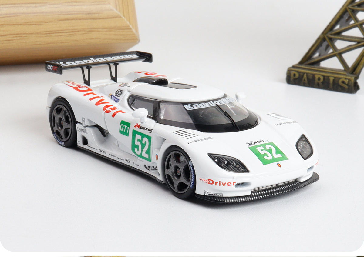 AM 1:64 Koenigsegg CCGT Horizon Racing Alloy Model Open hood Ideal Gift Display Piece