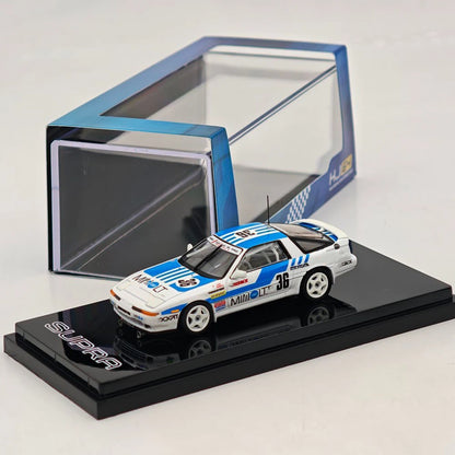 Hobby Japan 1/64 Supra MA70 Turbo Minolta 88 Biyo 89 Fujitsuten TOM'S 90 Diecast