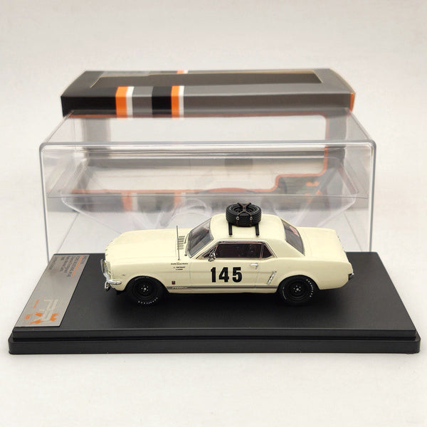 Premium X 1:43 FORD MUSTANG #145 C/T Rally Monte Carlo 1966 PRD316 Beige Diecast Toys Car Gift