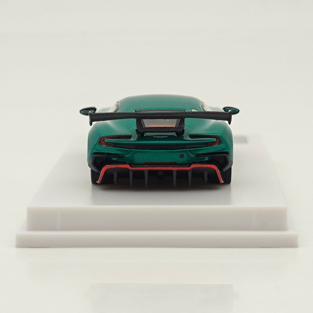 Fine Works64 1/64 Aston Martin Vulcan Diecast Model Car - Opening Hood, Metal Base & Rubber Tires | Limited Edition 999 Units