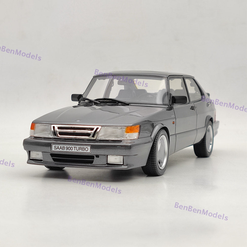 DNA Collectibles 1/18 Saab 900 Turbo T16 Airflow Grey DNA000113 Resin Model Car