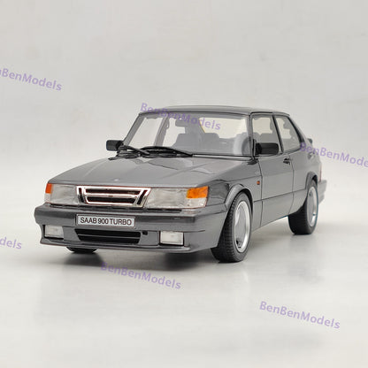 DNA Collectibles 1/18 Saab 900 Turbo T16 Airflow Grey DNA000113 Resin Model Car