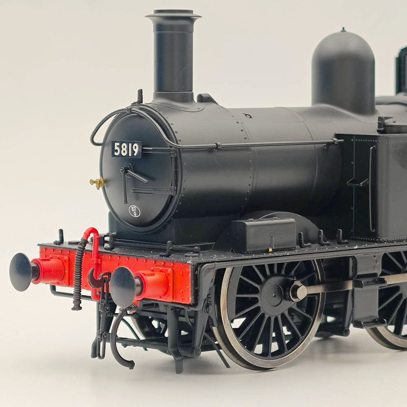 Dapol 7S-006-052 O Gauge 58xx Class BR Early Crest Black 5819 21DCC -Locomotive