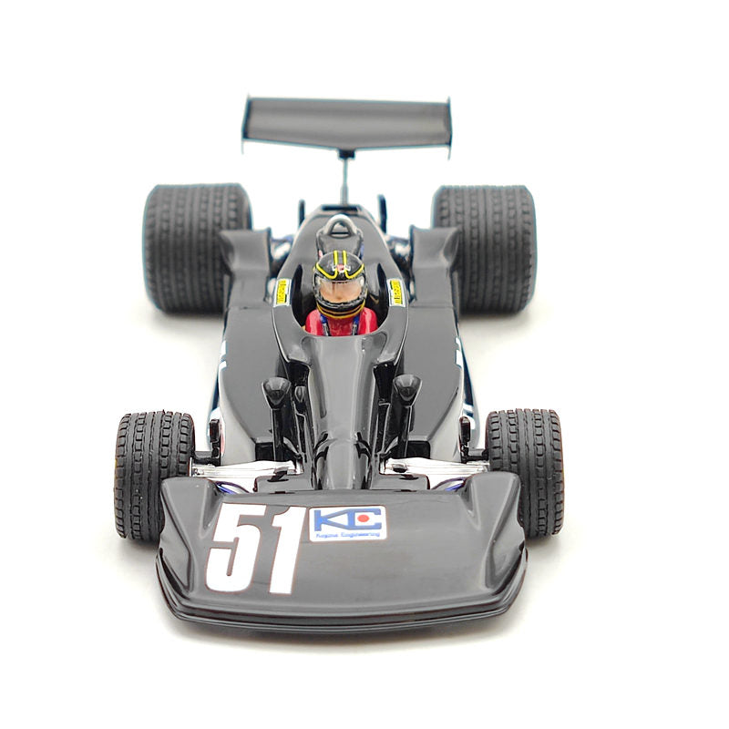 Kyosho 1:43 KOJIMA KE007 1976 FUJI F1 Japan GP Final Ver. #51 M.Hasemi KR431013 Resin Model Car