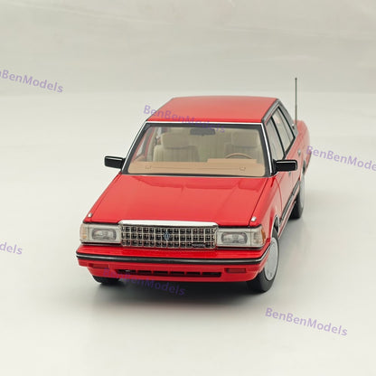 1/18 Toyota Crown Seventh Generation MS122 Red / Mi Interior Diecast Model