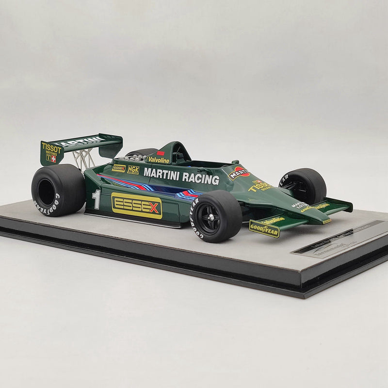 1/18 Tecno Mythos Series Lotus 79 1979 1st Test Paul Ricard TM18-287D Resin Car