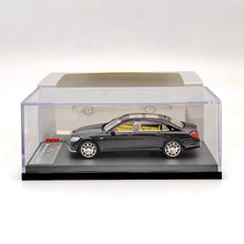 Modèle réduit de voiture moulé sous pression Mercedes Benz Maybach S680 Master 1:64, jouet de collection, cadeau automobile, noir 