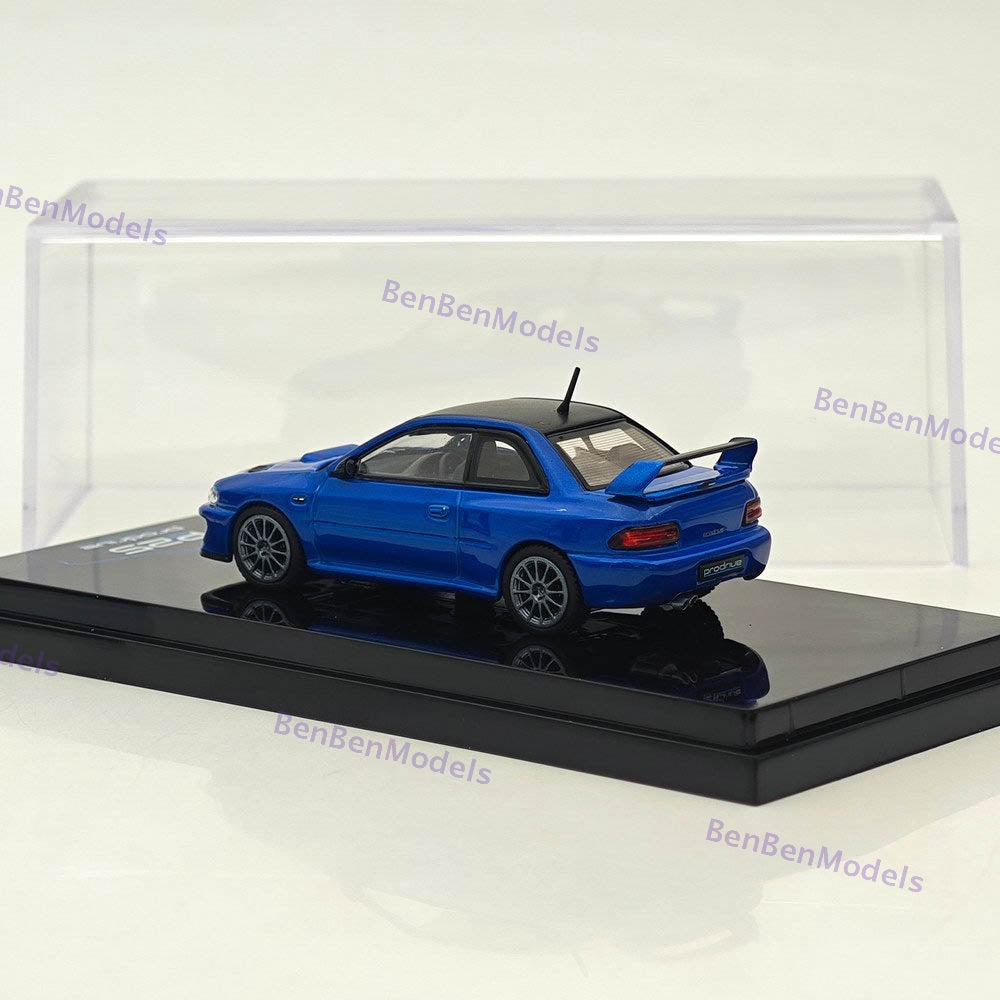 1/64 Hobby Japan Prodrive P25 2023 Impreza 22B Blue Diecast Metal Car
