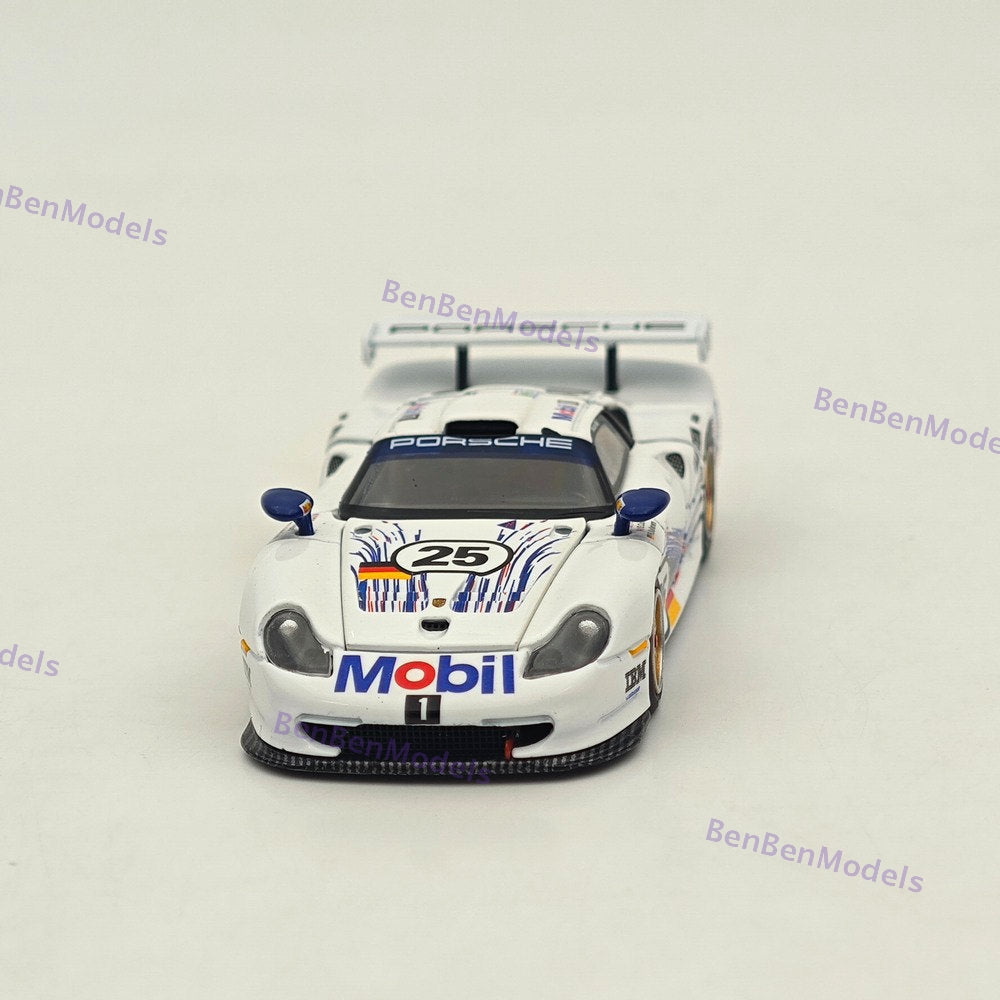 1:64 TSD 911 GT1 24h LeMans 1997 Openable - Hood Diecast Metal Car Limited