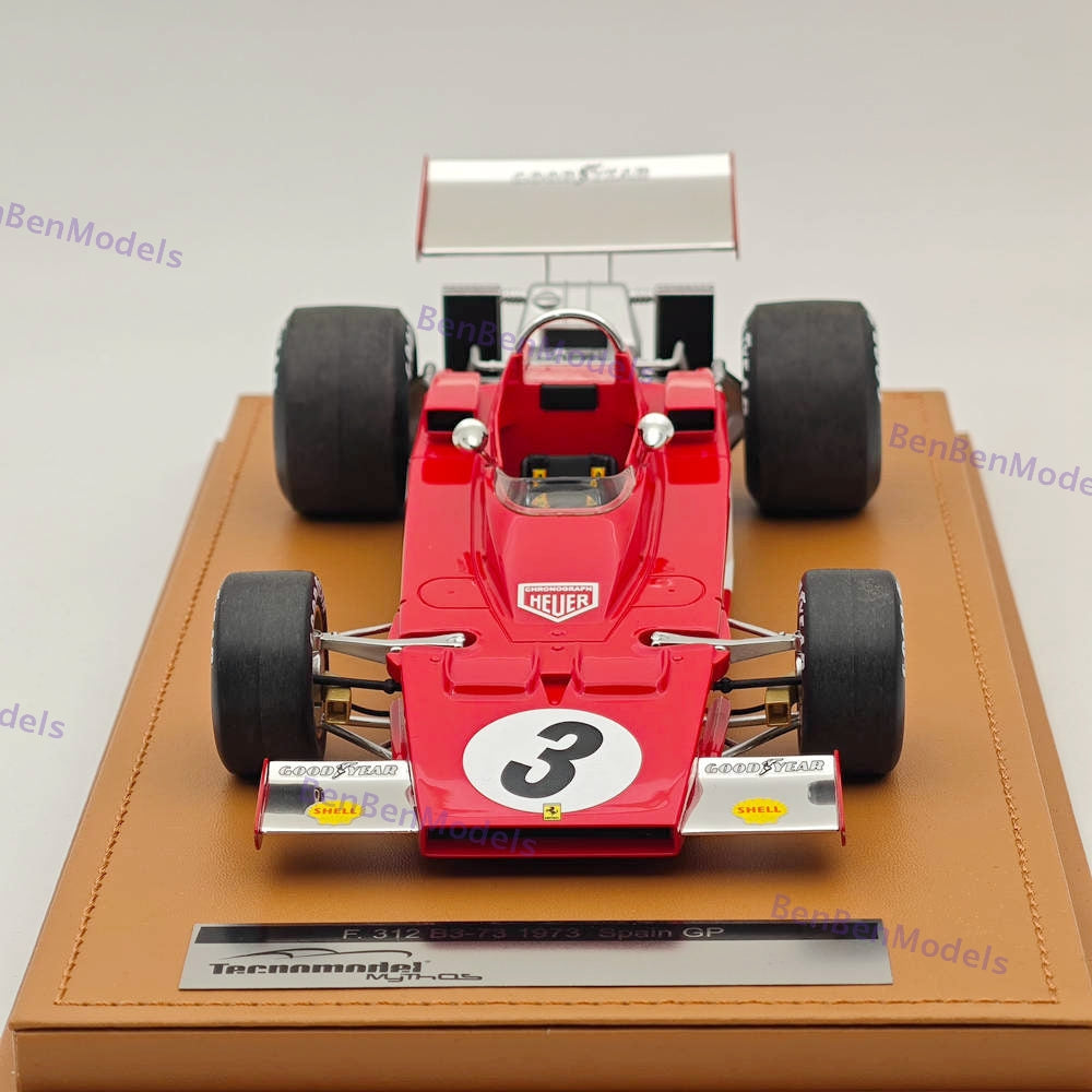 1/18 Tecnomodel Ferrari F1 312 B3-73 #3 1973 MONACO GP JACKY ICKX Resin Model
