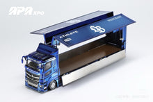 GCD 1:64 Mitsubishi Fuso LB Truck Electroplated Blue 2025 Foshan Expo Exclusive