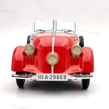 1:18 CMF Mercedes Benz 150 W30 Sport Roadster 1935 Red CMF18120 Resin Models
