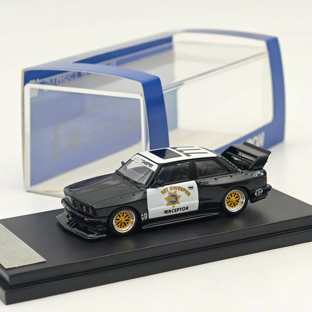 SW 1:64 M3 E30 LTO Widebody Modified Coupe Racing Sports Diecast Model Car Limited Edition