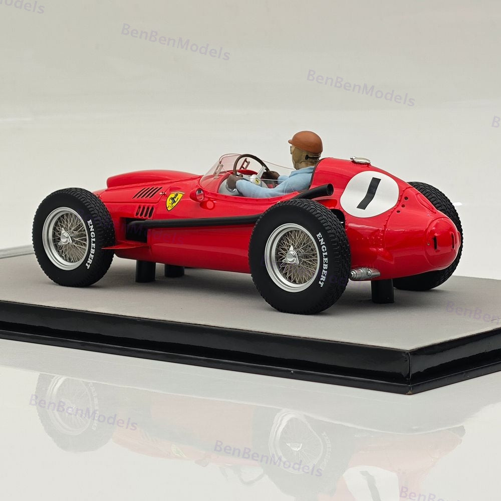 Tecno 1/18 Ferrari .Dino 246 F1 Winner England GP 1958 P.Collins #1 TMD18-116B