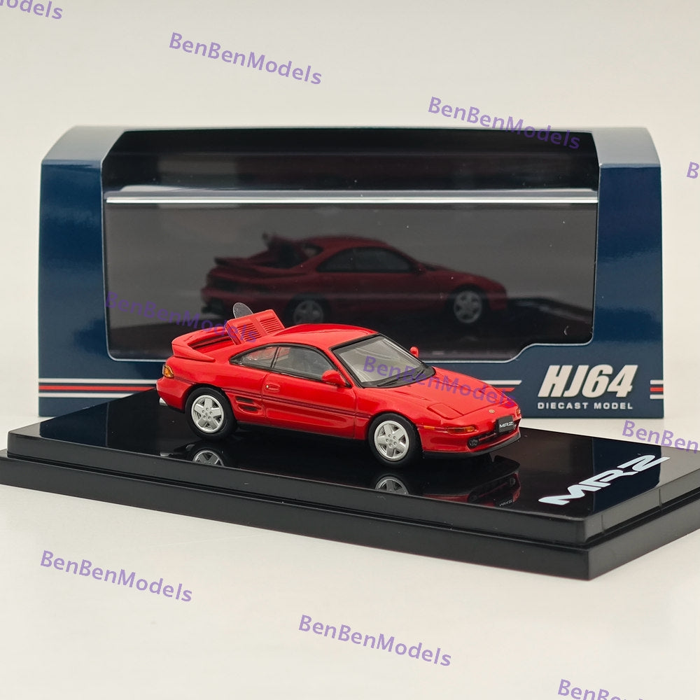 1/64 Hobby Japan Toyota MR2 (SW20)GT-S 1991 Diecast Model Car Limited Collection