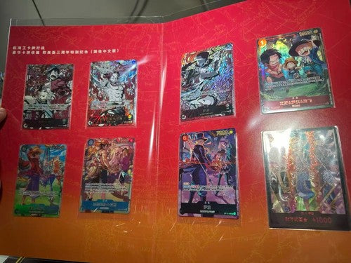 One Piece Card Chinese Version "English 3rd Anniversary Set" Special Collect