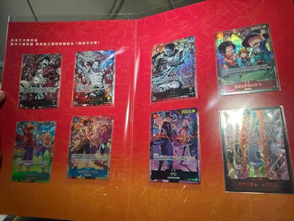 One Piece Card Chinese Version "English 3rd Anniversary Set" Special Collect