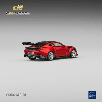 Pre-Order CM Model 1/64 Mustang MK7 GTD Chroma Flame CM64-GTD-01 Limited Diecast Model Car
