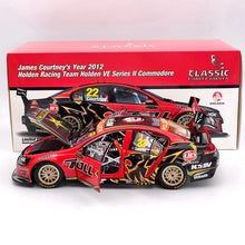 Maquette de collection Classic 1:18 James Courtney's 2012 Holden VE Series II Commodore #22 18501 moulée sous pression, d'occasion