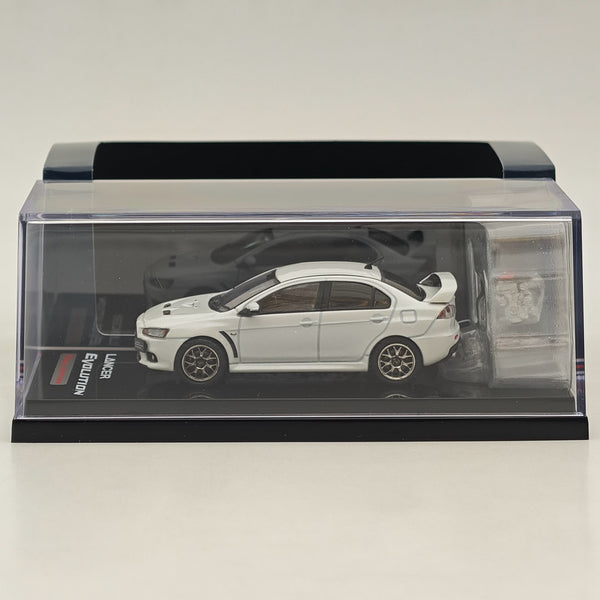 Hobby Japan 1/64 Mitsubishi Lancer Evolution X Final Edition HJ642053AWP White