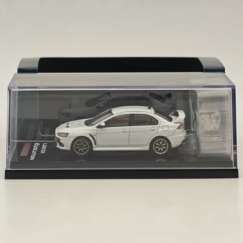 Hobby Japan 1/64 Mitsubishi Lancer Evolution X Final Edition HJ642053AWP White