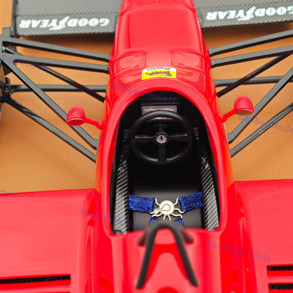 1/18 Tecnomodel Ferrari F1 F637 INDY #0 1986 TEST DRIVE FIORANO Red Resin Model