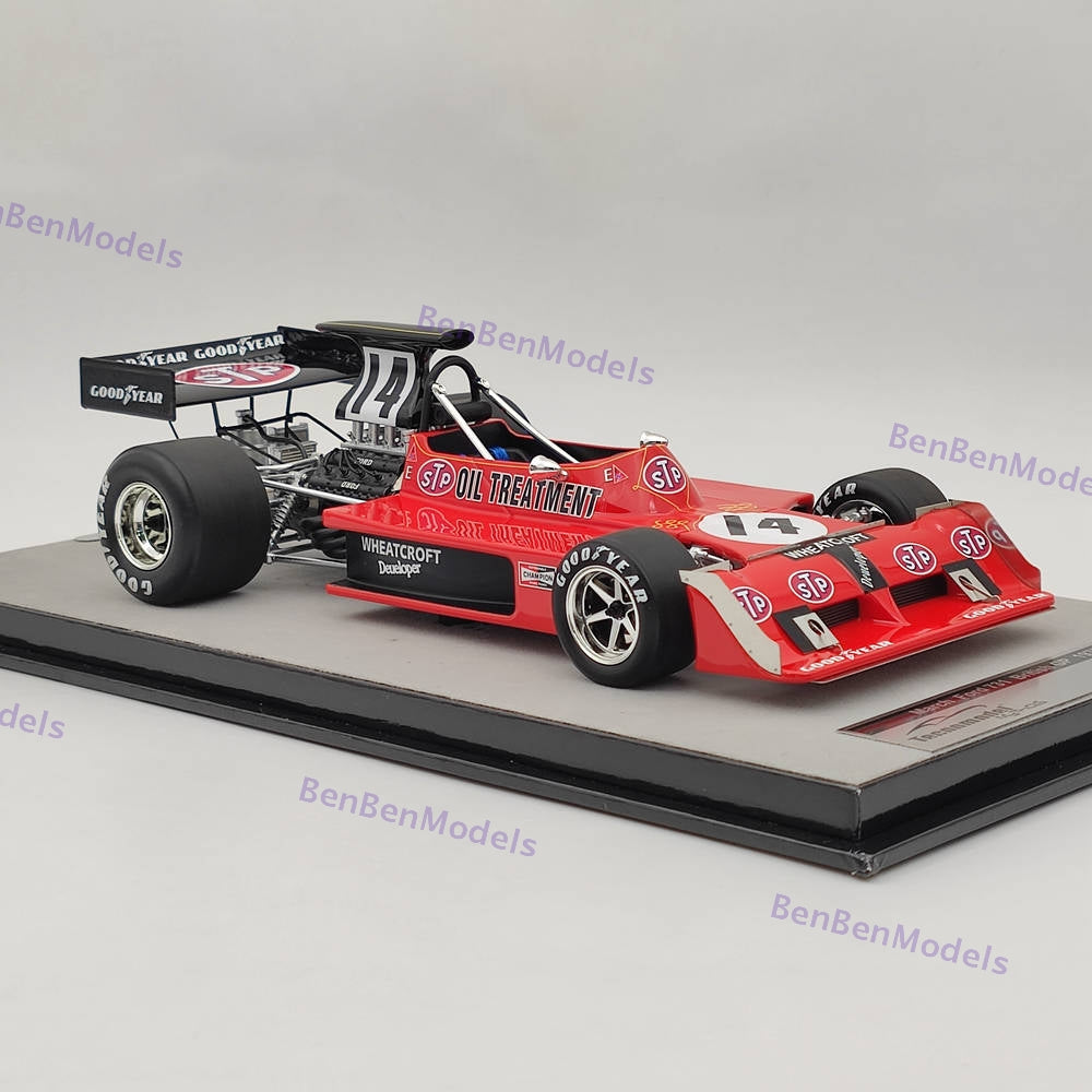 1/18 Tecnomodel March Ford 731 1973 British GP #14 R. Williamson TM18-289B Resin