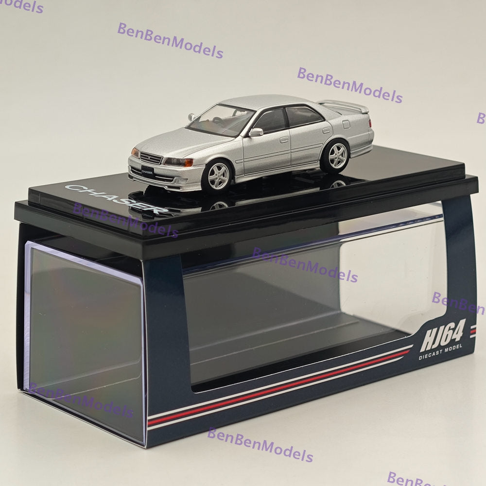 Hobby Japan Toyota CHASER TOURER V (JZX100) 1998 Diecast Model Car Limited 1/64