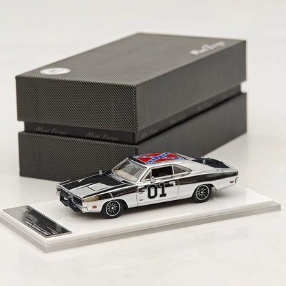 Limited Chrome Silver Edition 1:64 General Lee Charger Mini Forge Diecast Model Car