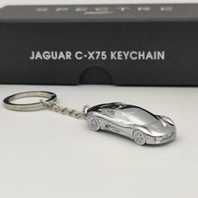 Diecast JAMES BOND SPECTRE 007 JAGUAR C-X75 Keychain Keyring Silver BRAND NEW Toys Car Models Gifts In Stock - US