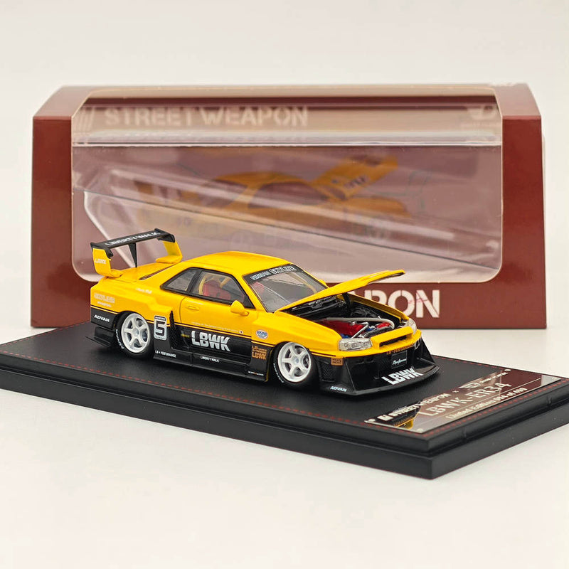 1/64 Street Weapon NISSAN GT-R ER34