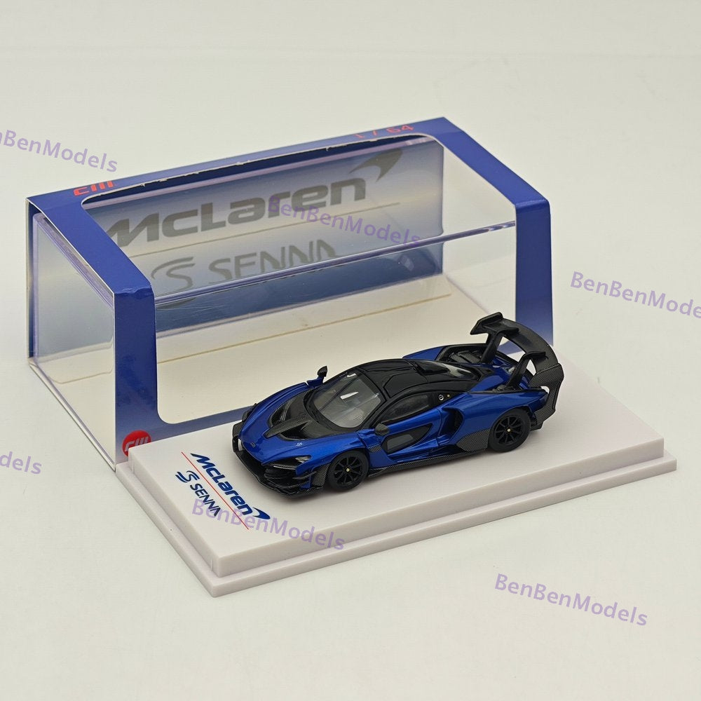 1/64 CM Mclaren Senna GTR Racing Sports Diecast Metal Car Ornaments Supercar