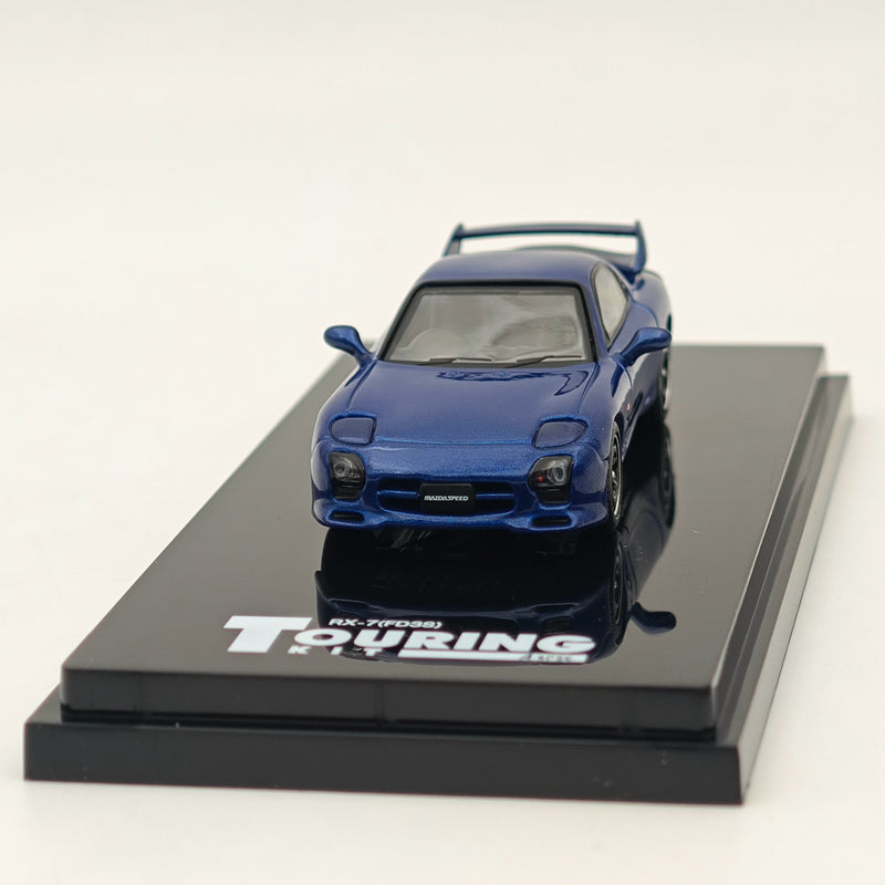 1/64 Hobby Japan Mazda RX-7 FD3S A-Spec. HJ643007DBL Innocent Blue Mica Diecast