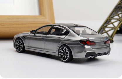 HM 1:64 Scale M5 F90 Four-Door Coupe Die-Cast Toys Car Model Collection 5 Series