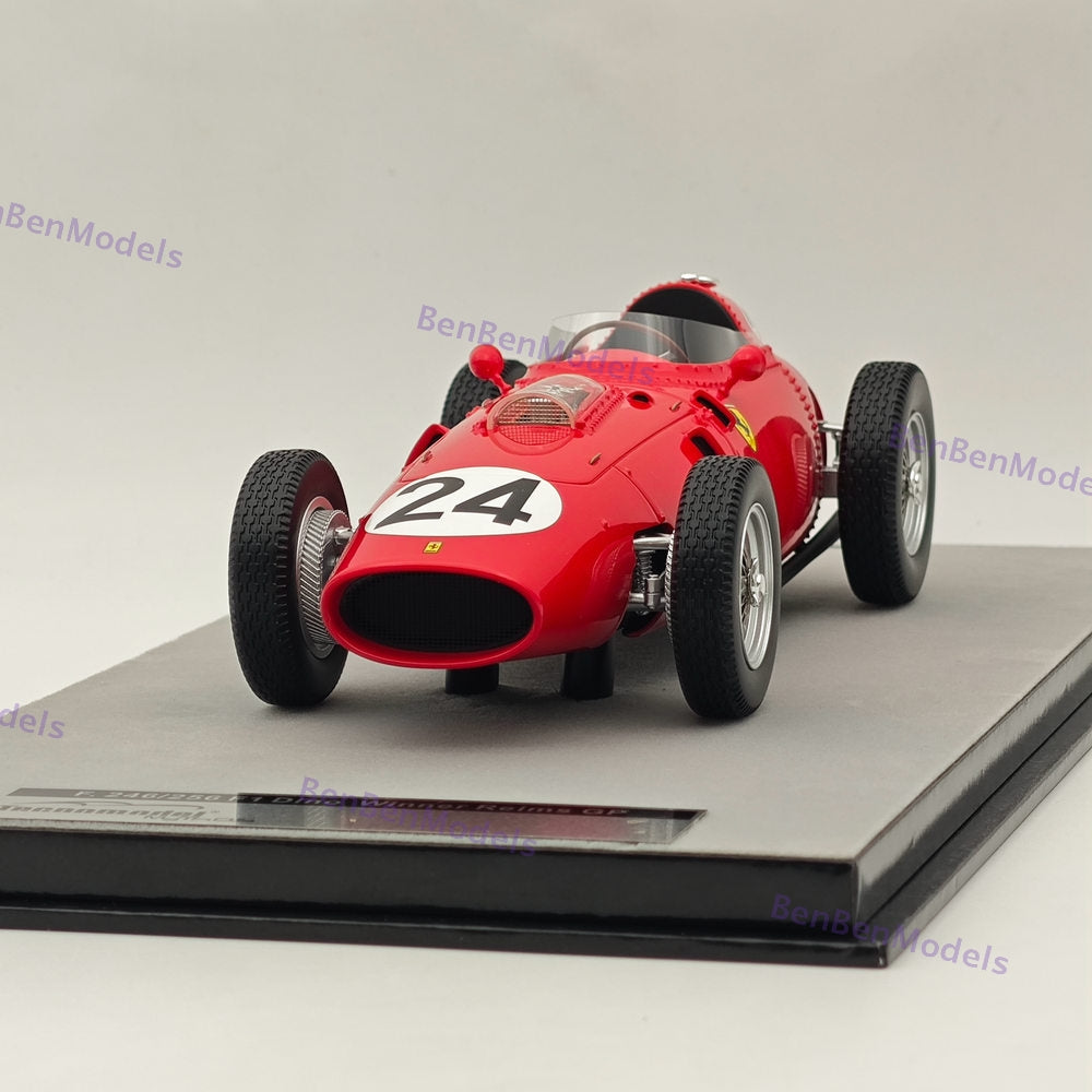 1/18 Tecnomodel Ferrari F.246/256 F1 Dino Winner Reims GP tony Brooks #24 1959
