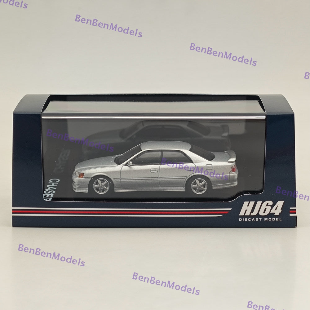 Hobby Japan Toyota CHASER TOURER V (JZX100) 1998 Diecast Model Car Limited 1/64