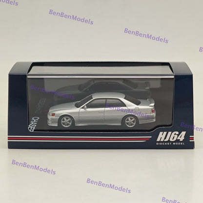 Hobby Japan Toyota CHASER TOURER V (JZX100) 1998 Diecast Model Car Limited 1/64