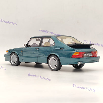 DNA Collectibles 1/18 Saab 900 Turbo T16 Airflow Green DNA000095 Resin Model Car