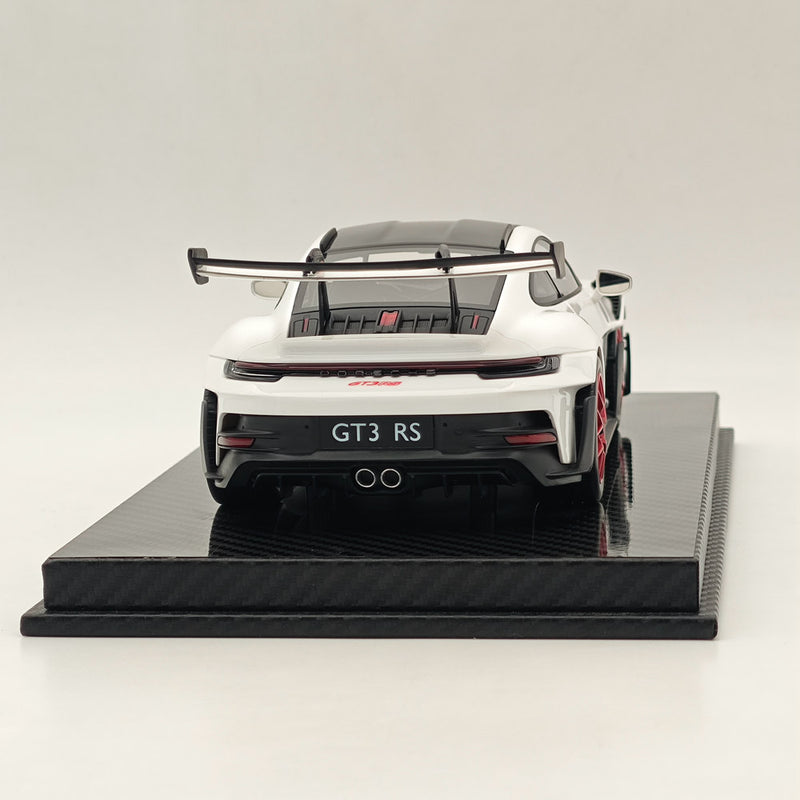 AI MODEL 1/18 Porsche 992 GT3 RS Resin High-Quality Limited Collection Car White