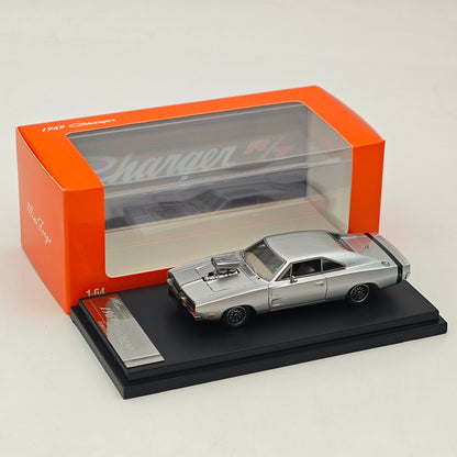 Mini Forge 1:64 1969 Charger RT style General Lee / with 1600 HP Twin-Turbo LS Diecast Motor