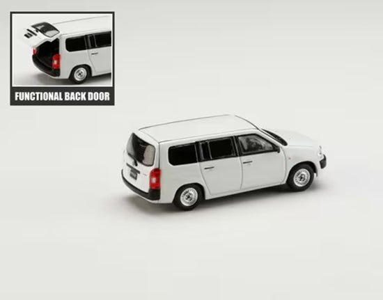 1/64 Hobby Japan Toyota PROBOX GL White HJ644062W Diecast Models Car Collection