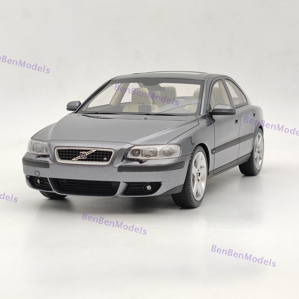 DNA Collectibles 1/18 Volvo S60 R 2003 DNA000107 Resin Model Car Grey Metallic