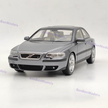 DNA Collectibles 1/18 Volvo S60 R 2003 DNA000107 Resin Model Car Grey Metallic